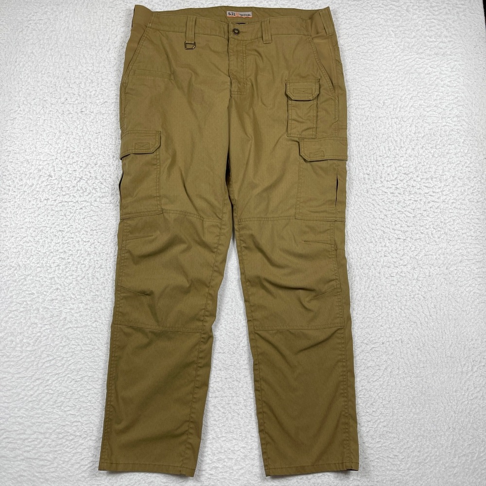 5.11 Tactical Pants Mens 38x32 Brown ABR Pro Pant 74512 Ripstop Utility Work